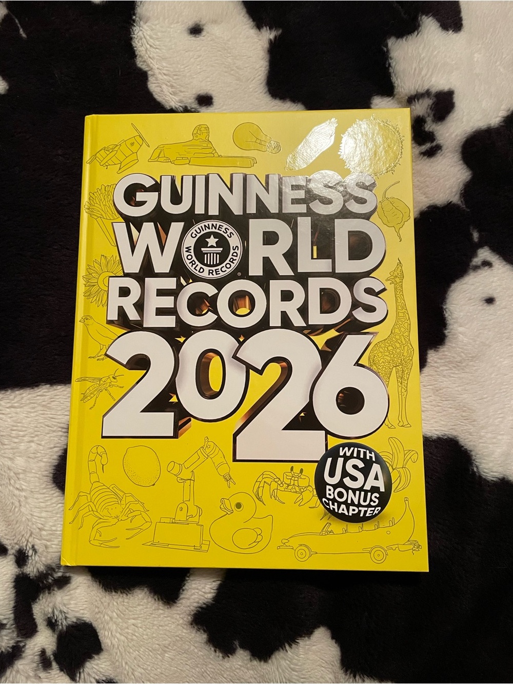 Guinness World Records 2026 Hardback Book NWOT